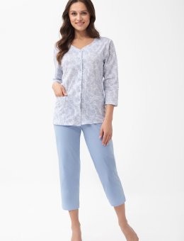 Piżama  1305 7/8 M-XL L26 Rozpinana