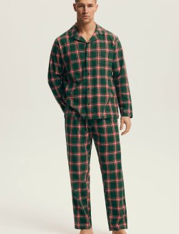 Piżama Henderson 43460 NUT M-3XL Rozpinana