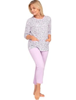 Piżama  Kasia II 266 3/4 M-3XL Rozpinana