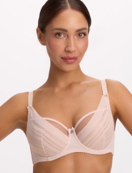 Biustonosz półusztywniany SEMI-SOFT Alicia BS 1395 Perłowy