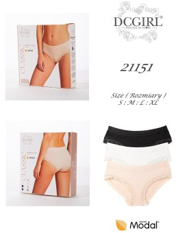 Figi DC Girl 21151 Classic A2 Pudełko S-XL