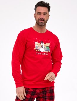 Piżama  115/294 Dog Christmas S-2XL Męska