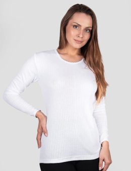 Koszulka Damska Na długi rękaw Bawełniana  1015