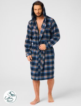 Szlafrok KEY MGD 431 B25 M-2XL Męski