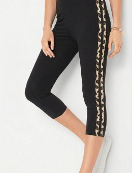 Legginsy Wzorowane Le009 3/4