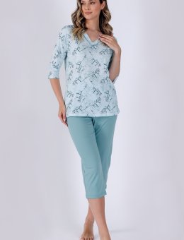 Piżama Leveza Zanna 1484 3/4 M-2XL