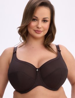 Biustonosz SEMI-SOFT Sonia Maxi BSO 1058 Brązowy