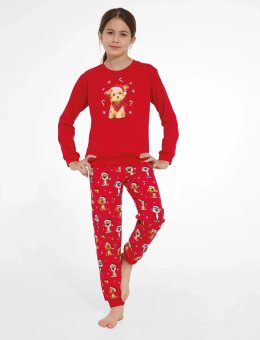 Piżama  Young Girl 592/206 Dog 2 Christmas 134-164
