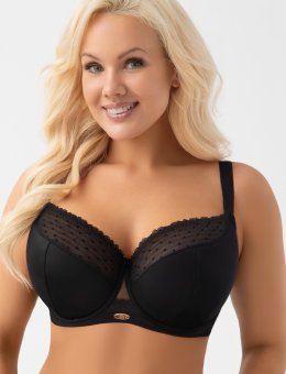 Biustonosz półusztywniany Semi Soft Dotti G021 Czarny