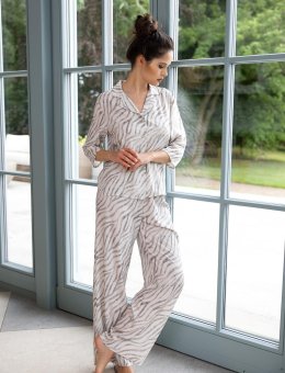 Piżama  Emory 7/8 XS-2XL Rozpinana