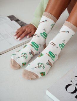 Skarpety  0200-210 Ogród 37-41