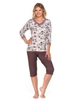 Piżama Nocna Damska Plus Size PDD4900-021 - AW2024/25