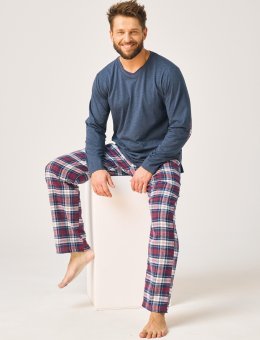 Piżama Męska MNS 410 R.3XL-4XL