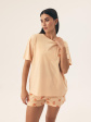 piżama henderson ladies 42684 naranja s-2xl - kolor peach