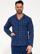 Piżama Cornette 114/84 3XL-5XL Rozpinana, rozpinane