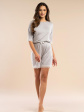 Piżama Belle Reverie THE Promise MK 36 1/2 S-XL - kolor srebrny