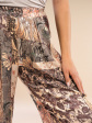 spodnie piżamowe belle reverie s-l - kolor khaki