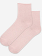 Skarpetki Light Cotton - kolor rose, gładkie