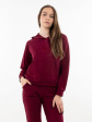 Bluza Seattle H1 - kolor bordo bawełna