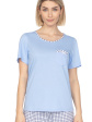 piżama damska 662a - kolor niebieski