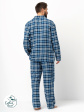 piżama key mns 492 b25 m-2xl rozpinana męska