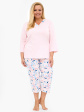 Piżama Cornette 389/455 Nancy 3/4 3XL-5XL Damska