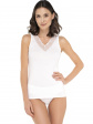 Koszulka Damska Antonina - kolor biały, ramiączko