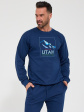 Piżama Cornette 322/332 Utah S-2XL - kolor granatowy, długi rękaw