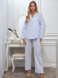 Piżama L&L 2610 S-XL Rozpinana, rozpinana do szpitala