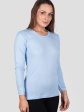 Koszulka Bawełniana Damska Martex Kolor 1035 DR R.S-L - kolor niebieski