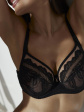 Biustonosz miękki Soft Side Support AVA 2292 Black, miękkie