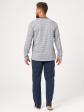 Piżama KEY MNS 363 B26 M-2XL, długi rękaw