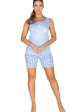 piżama damska 627a ram - kolor niebieski