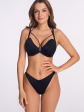 Figi Kąpielowe AVA SF 255/17/B Brazyliany Black S-L