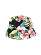 kapelusz art of polo 22190 jungle dwustronny - kolor black-multicolor