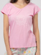 piżama damska lns 564 a24 - kolor różowy