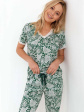 piżama cana 238 2xl - kolor ciemna zieleń