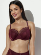 stanik półusztywniany semi soft ava 2275 merlot maxi - kolor merlot