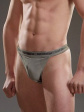 Tanga High Emotion 501 - kolor oliwkowy, jednokolorowe