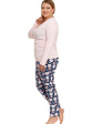 Piżama Damska Plus Size PDD5600-003 - AW2023/24, piżamy