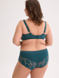 Biustonosz półusztywniany SEMI-SOFT Keto Maxi BSM 1134 Zielony, półusztywniane