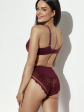 Biustonosz półusztywniany Semi Soft AVA 2275 Merlot Maxi