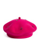 Czapka Beret ART OF Polo 26422 Aldo - kolor fuksja, czapki i kapelusze