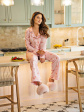 piżama belle reverie mk 39 rose devotion s-l rozpinana