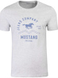 Koszulka T-SHIRT Mustang 4223 - kolor szary/melange