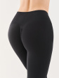 Leggins Seamless Shape - kolor black, gładkie