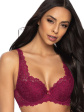 Biustonosz usztywniany Carmela M-053/22 Burgund