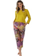 Piżama Leveza Hadia 1492 7/8 M-2XL, 3\\4 rękaw