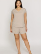 koszulka piżamowa mefemi mix&match mila pg71 s-2xl