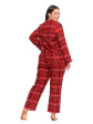 piżama damska flanelowa plus size pdd7200-002 - aw2024/25